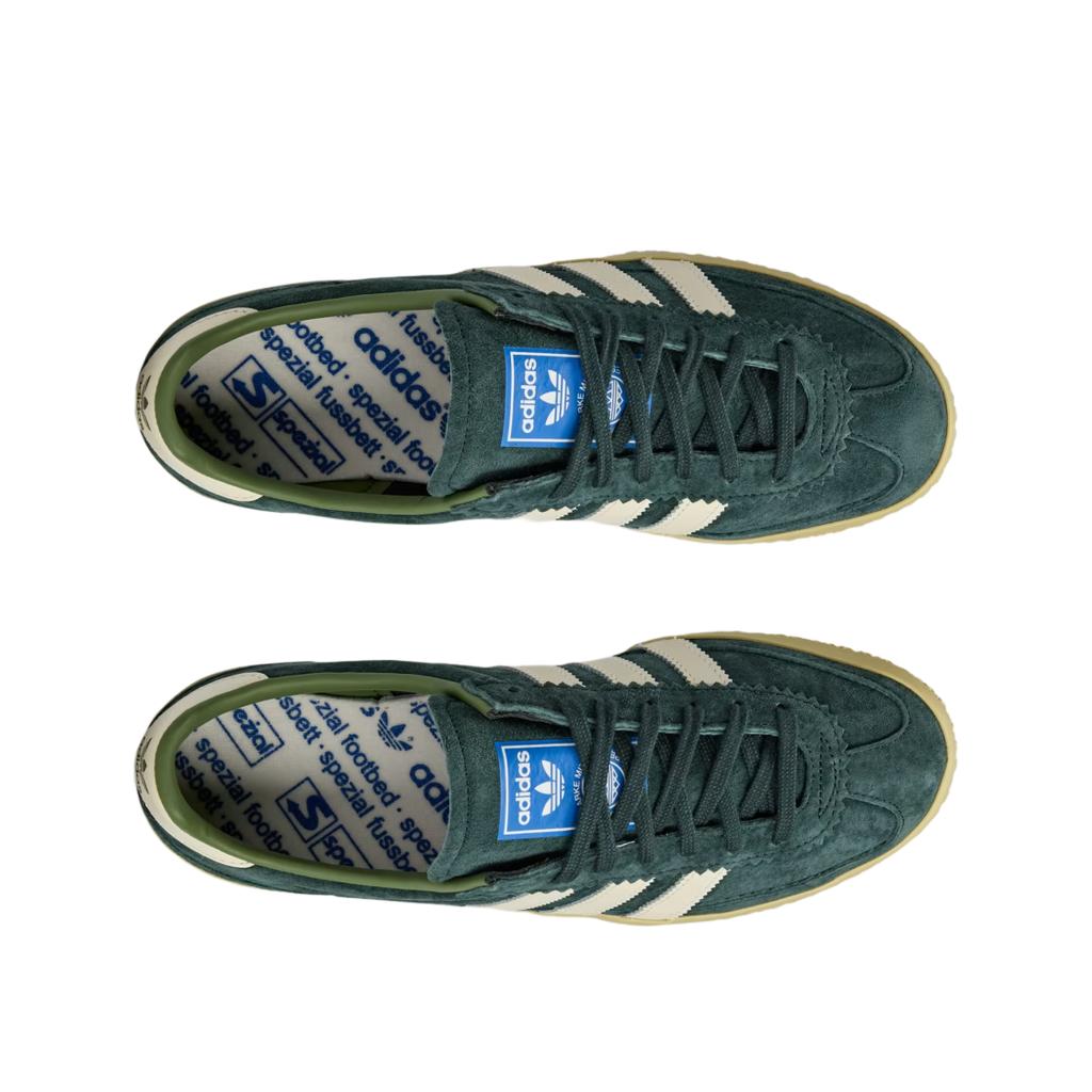 adidas Roelee SPZL Wild Pine Unisex Sneakers Green Halo-Gold Cream-White JP9887