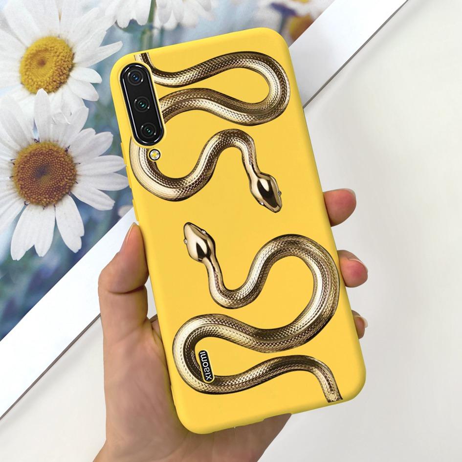 For Xiaomi Mi 9 Case Mi 9 Lite Back Cover Fashion Flower Slim Soft Silicone Funda On Xiaomi Mi 9 SE Mi9 Mi 9Lite Shockproof Capa