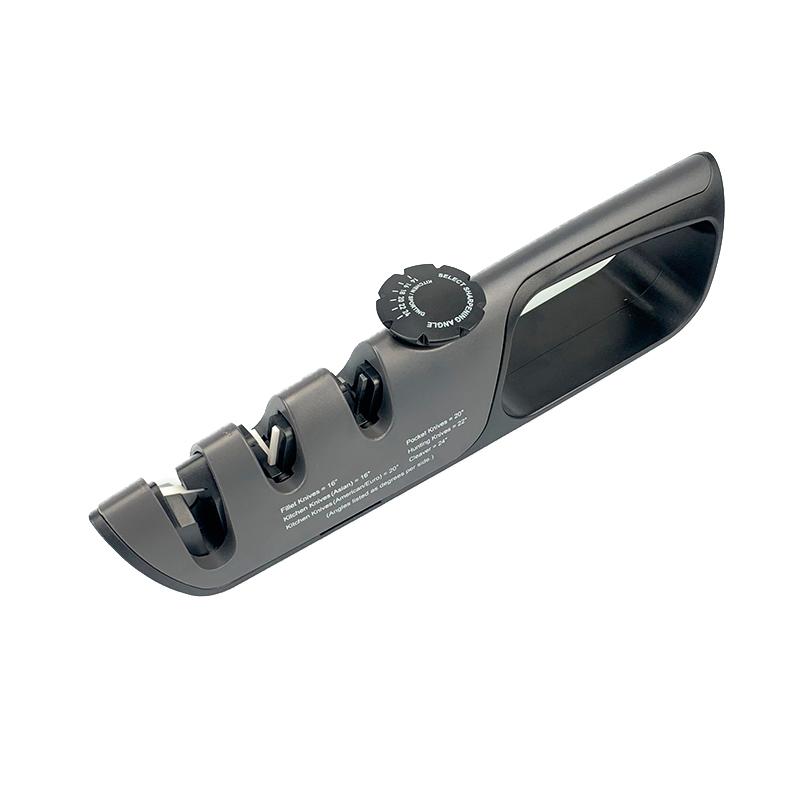 Adjustable Angle Knife Sharpener, Scissors Sharpening Stone, Professional Kitchen Grinder, Fine Grinding Whetstone, 4 Stages Sharpeners