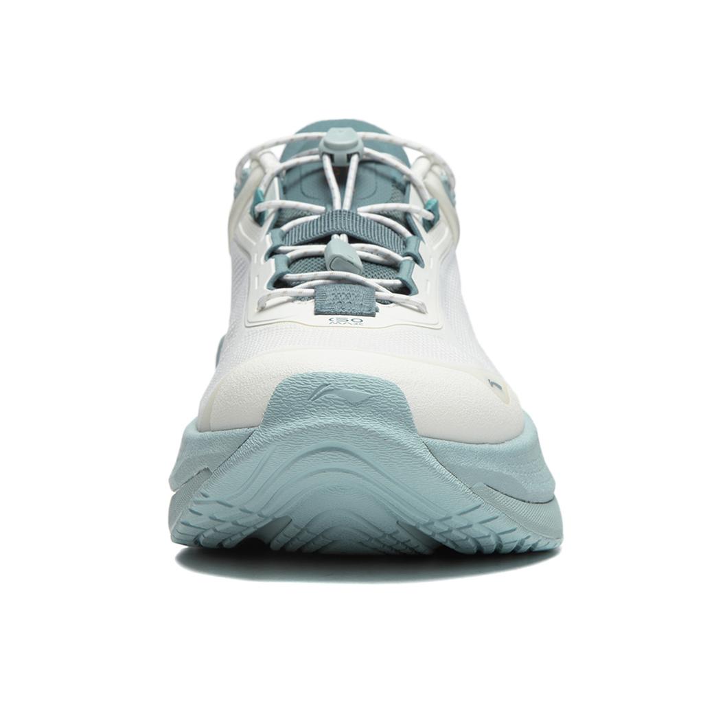 Li-Ning Měkké Go Max Pohodlné Všestranné Protiskluzové Odolné proti opotřebení Nízké ležérní boty Pánské ležérní boty Bílé Modré AGLU037-5