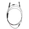 Uvolňovací kabel západky uzávěru víka zavazadlového prostoru 74880-S5A-A01 pro 74880-S5A-305 74880-S5A-A02 4 dveře 2001-2005 Část vozidla