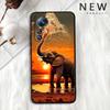 Cartoon Anime Animals For Xiaomi Mi 15 14 13 13T 12 12T 12S 11 11i 11T Pro Ultra Lite 5G Black Soft Phone Case