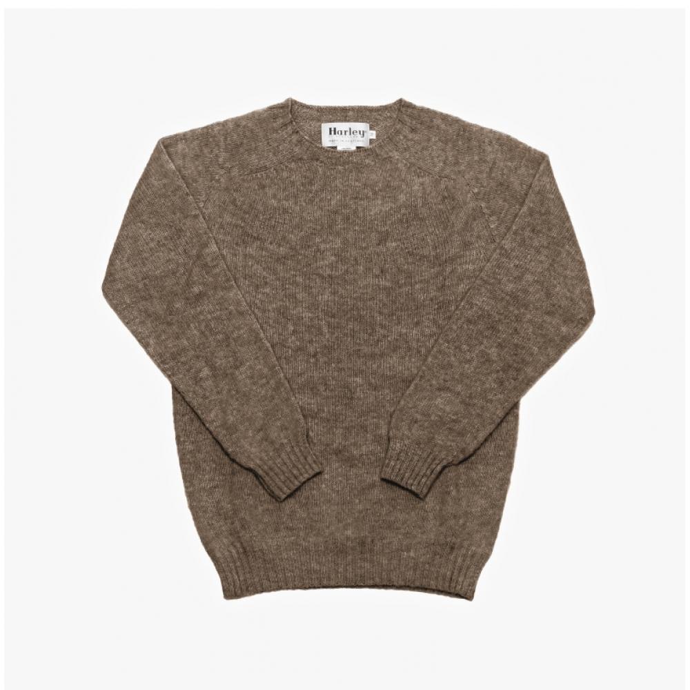 Halliove Scotland M3834 7 Shaggy Nutmeg Shaggy Dog Nutmeg Whole GarMent Men S Knit