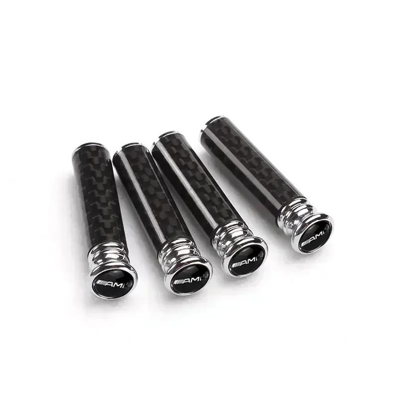 For Mercedes Benz Karbonfiber Bil Dør Pin Lås Knott Trekk Pins Deksel for Mercedes Benz W203 W204 W205 W210 W211 W213 W212 Inter