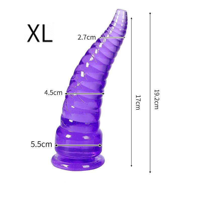 Octopus Tentacle Dildo Anal Plug Butt Dilator with Big Suction Cup Sex Toys for Women Men Anus Expander Prostate Massage