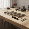 4 Pieces Drive Shafts with Metal Stainless Steel Look Drivetrain