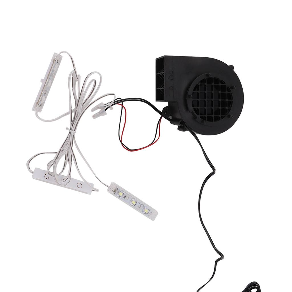 Inflatables Air Blower Christmas Inflatable Blower Pump with 3 White LED Bulb Sets for Outdoor