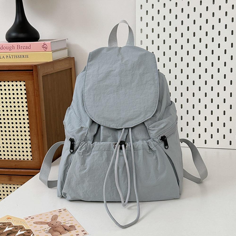 Lightweight Drawstring Backpack Korean Style Student Schoolbag Fashion Travel Backpack  Teenagers