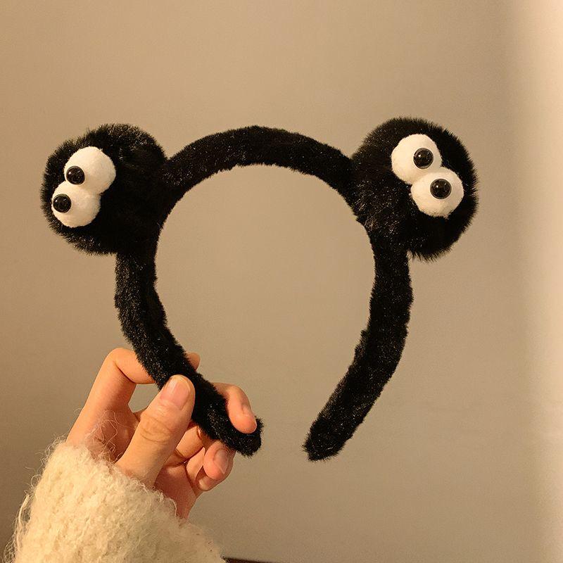 Cartoon Plush Headband: Cute Hair Accessory for Women & Kids, Perfect for Face Washing