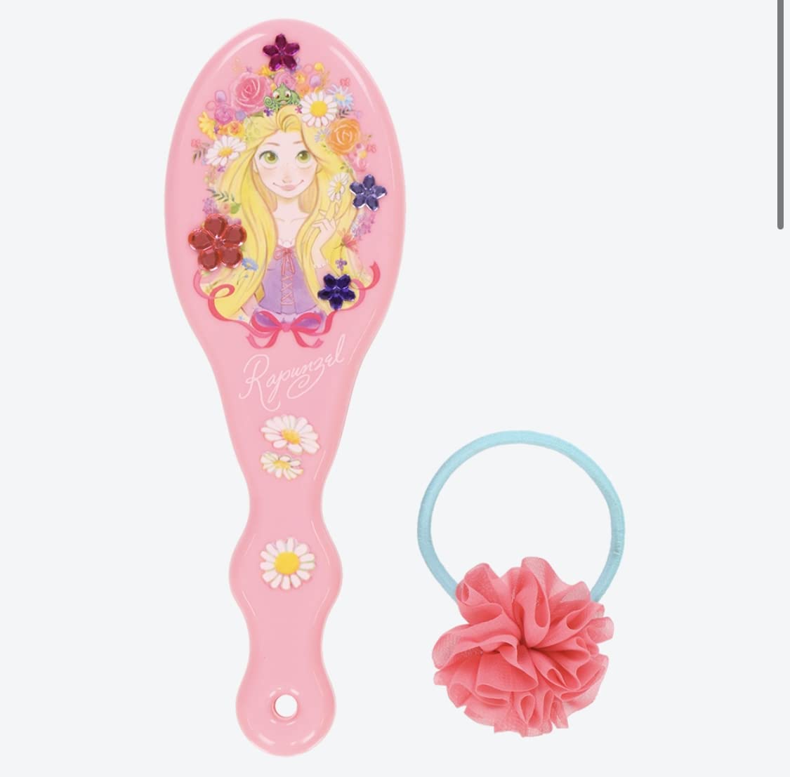 

Tokyo Disney Resort Exclusive TDR Tangled Comb with Flower Hair Tie