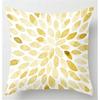 Yellow cushion pillowcase 40x40, 45x45, 50x50, 60x60. Square pillowcase, sofa cover. Home Decor Pillowcase.