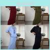 Elegante Set Gonna e Maglione in Maglia da Donna con Design a Collo Alto per l'Uso Casual Invernale