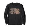 Fuggler Brown Frustrated Alien Long Sleeve T-Shirt