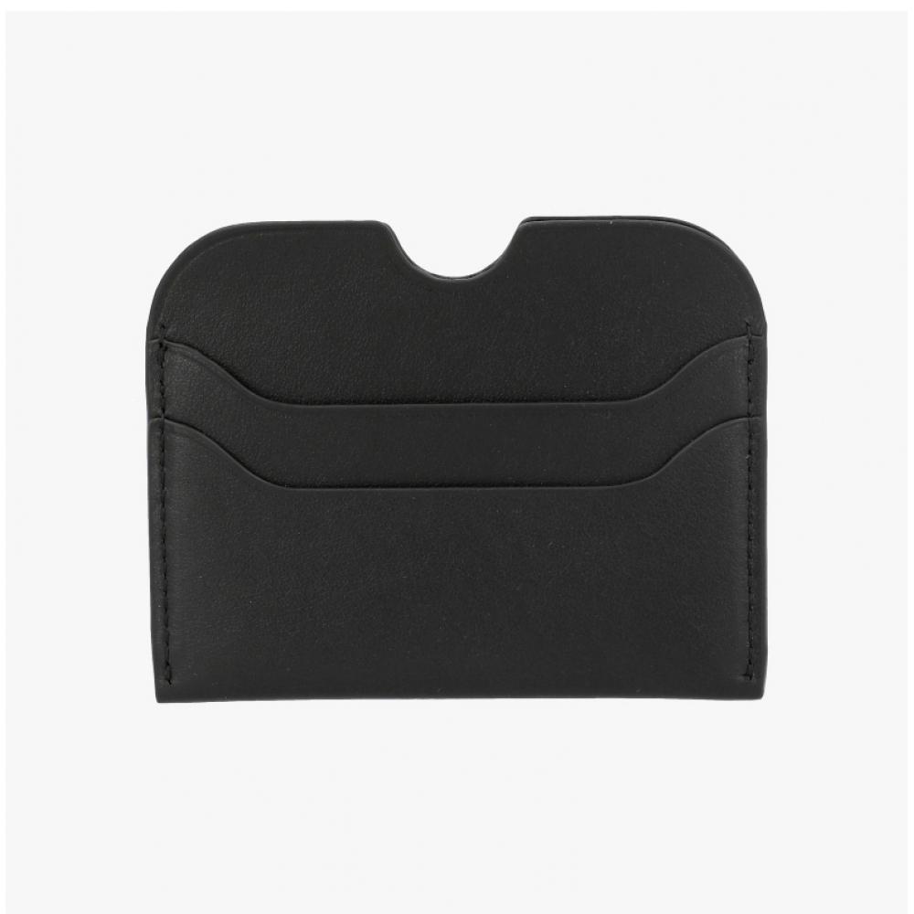 Acne Studios Logo Card Wallet Black  900  Cg0234