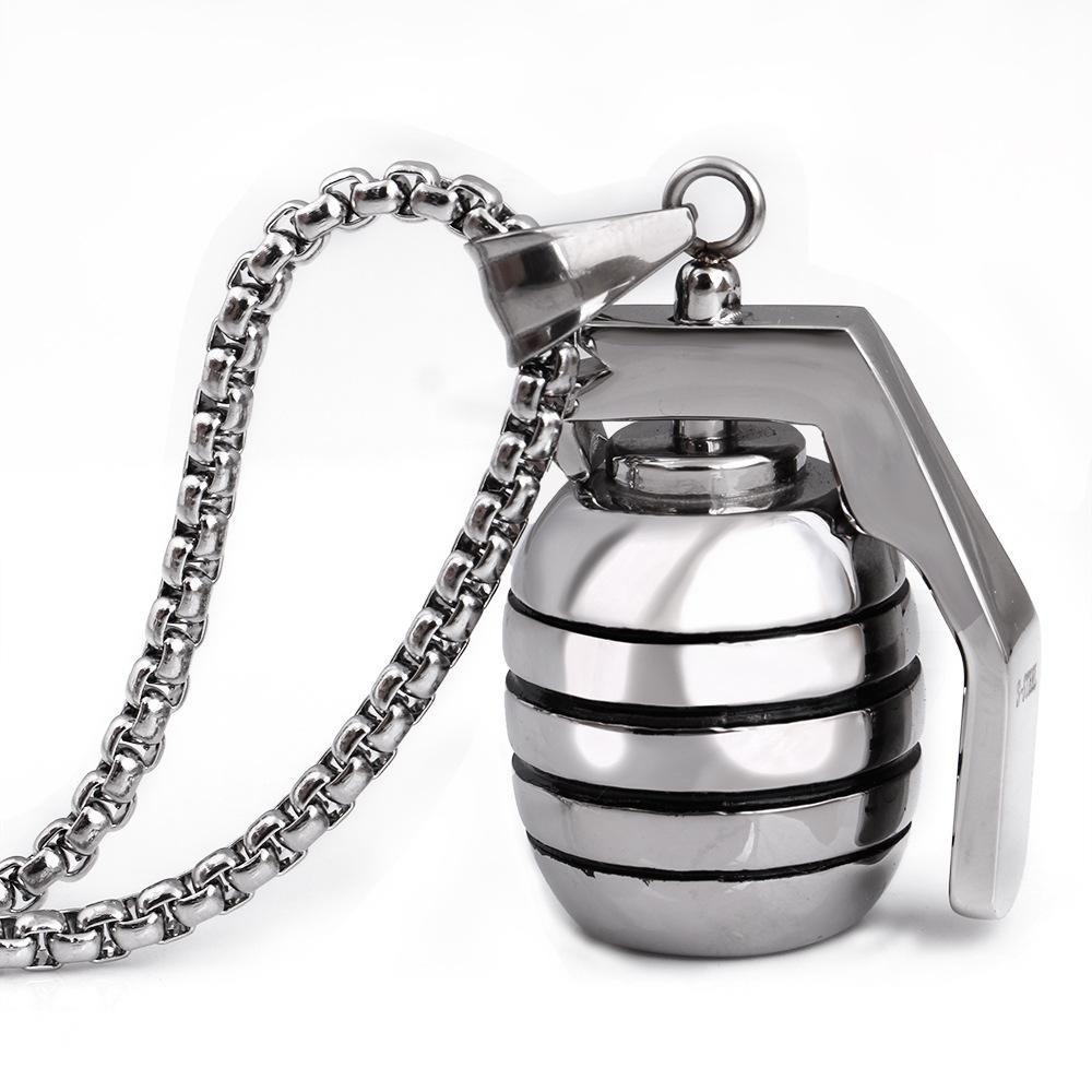 Veterans Memorial Grenade Special Forces Grenade Creative Domineering Necklace
