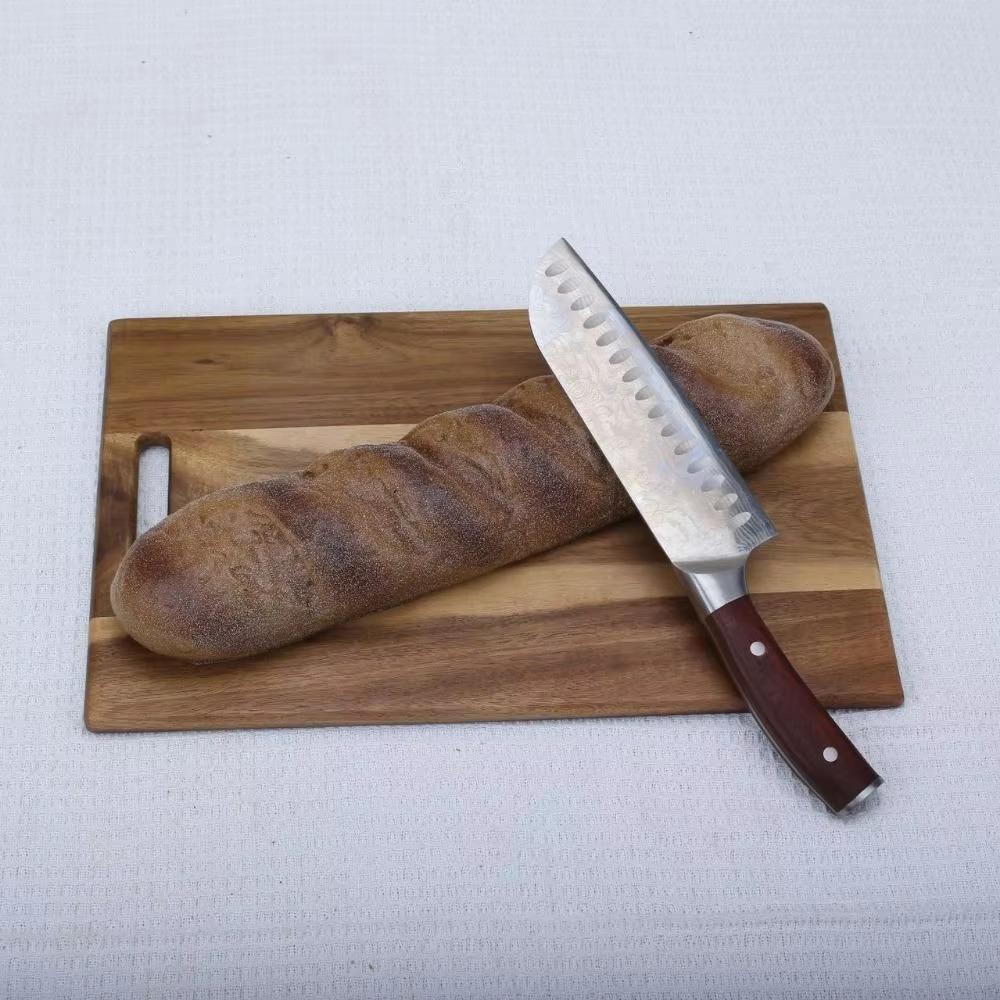 Thickened Chopping Board Natural Color Cooked Food Tray Chopping Block  Food Serving