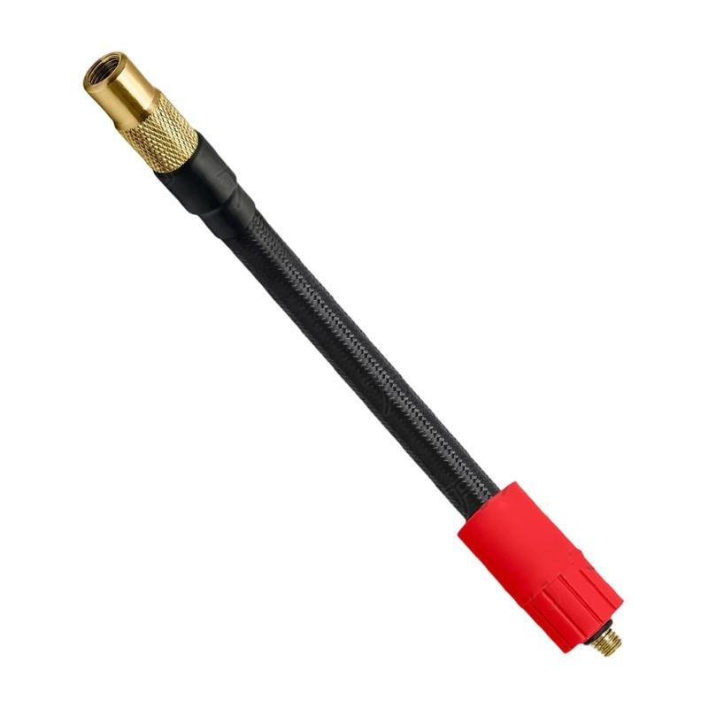 

Плетеный шланг с быстроразъемным соединением для накачки шин Простые установки Предотвращает обратный поток давления Обеспечивает стабильный процесс заполнения Все транспортные средства 16CM red set