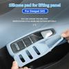 For Changan Deepal S05 Car Door Lifting Window Control Button Protective Pad Silicone Scratch Resistant Interior Accessories