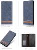 Baellerry Men's Billfold RFID Long Wallet Card Holder with Multiple Card Slots Fashion Suit Bag Patchwork Coin Purse