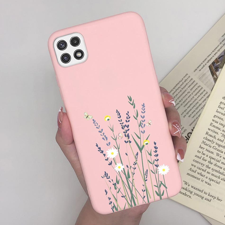 For Samsung Galaxy A22 A22s F42 5G Case Cute Avocado Silicon Back Soft Phone Cover For Samsung A 22 A 22s F 42 5G Colorful Shell