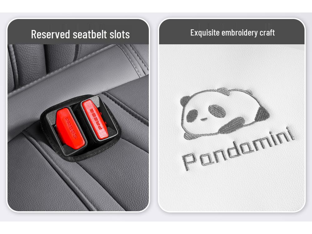 Geely Panda Mini All-Season Car Seat Cover, Fully Enclosed Universal Seat Cushion.