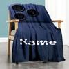 Soccer Player Home Blanket Customize Your Names Comfortable Soft Lightweight Allseason Multipurpose Blanket For Picnic Sofa Office Bed Living Room