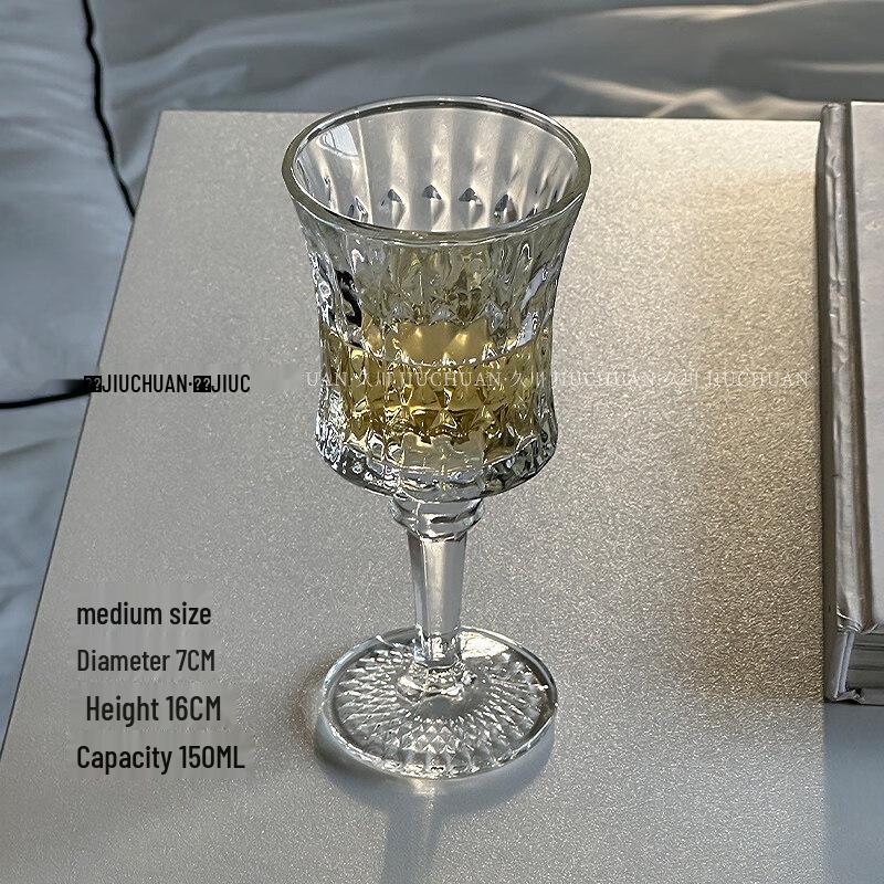 ZISIZ Diamond Glass Wine Goblet