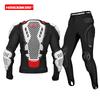 Nouveau Vêtement de Protection pour Moto Homme Veste de Moto Blindée Pantalon Blindé de Course Moto Tout-Terrain Équipement de Protection pour Moto