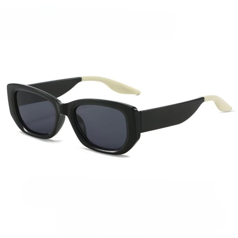 2026 Y2K Retro Blue Square Sunglasses for Women - Dopamine Style, UV Protection, Trendy for Round Faces