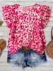 Available: 2026 Plus Size Women's 3D Printed Casual Summer Shirt, European & American Style.