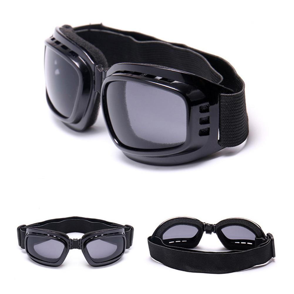 Foldable Professional Protective Glasses Shock-Proof Windproof Ski Cycling Goggles Electric Welding Glasses