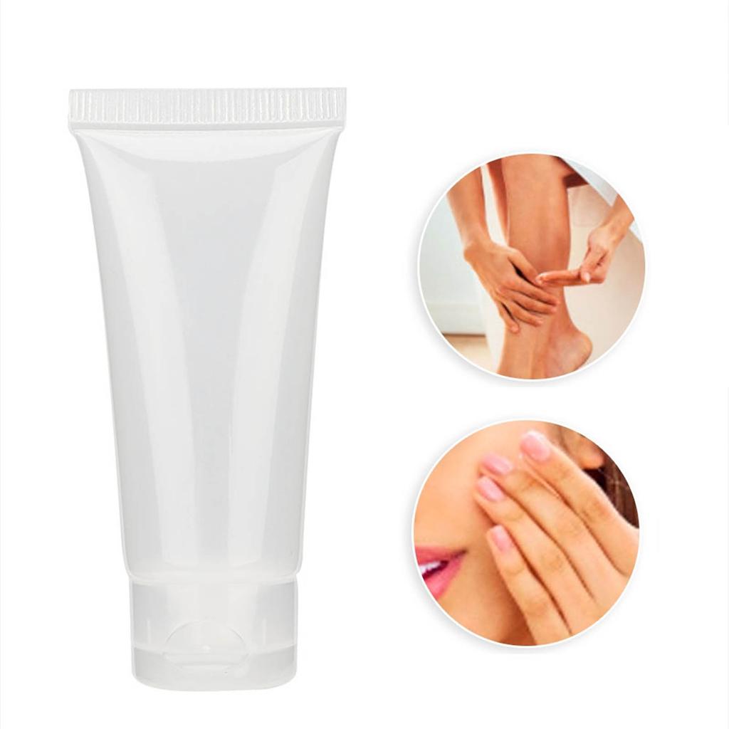 20ml Portable Empty Squeeze Plastic Bottle Shampoo Shower Gel Lotion Travel Tube