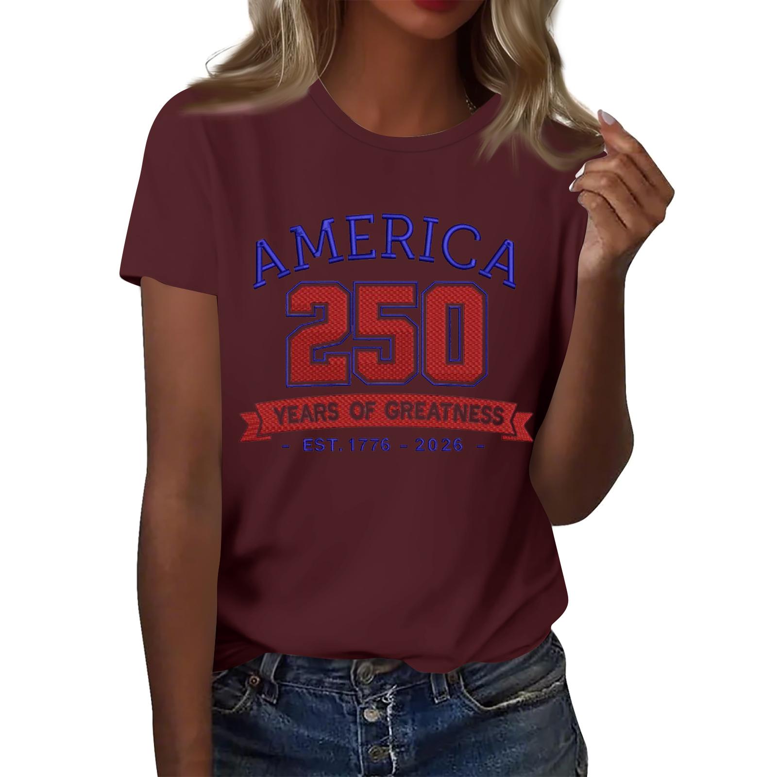 

Women s Casual Short Sleeve T-Shirt Round Neck Top Soft Fabric Comfortable Fit Lightweight Breathable Summer Wear XL винный