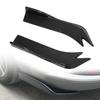 2 Stück Auto Stoßstange Hinten Lippe Diffusor Splitter Seitenschweller Canard oder mit Befestigungsschrauben