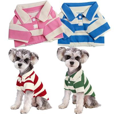 Štěně Polo tričko pro malé a střední psy letní oblečení pro domácí mazlíčky kočky vesta Shih Tzu Yorkshire teriéry čivava mops kostýmy psí doplňky