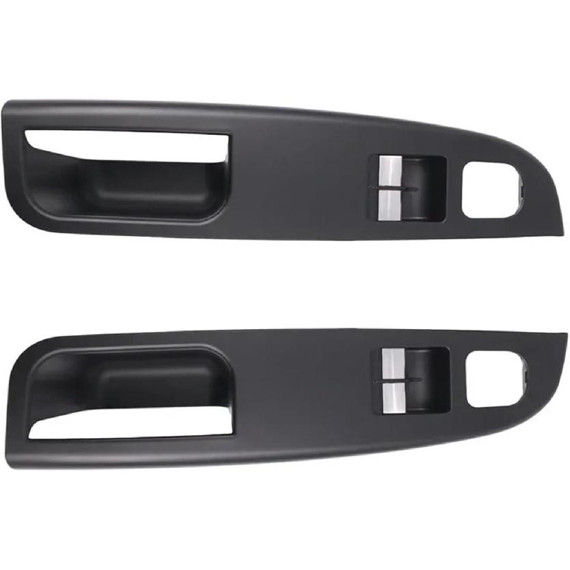 Car Inner Door Handle Interior Trim Cover Accessories Switch Control Panel Compatible for Volkswagen VW Golf 5 Jetta MK5 2004-2009(Only a Left)