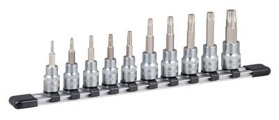 Tone Torx-Steckschlüsselsatz Typ mit HTX310 Antrieb 10 Stück (TON) (Starker Halter) 9,5 mm (3/8 ")
