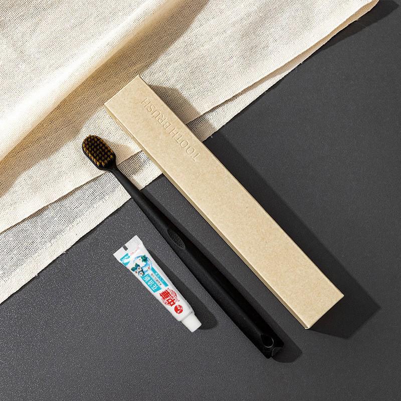 "Special Hotel Toiletries Set: Comb, Disposable Toothbrush with Toothpaste, Soft Bristles, Ideal for Homestays"