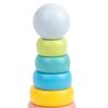 Baby Children Montessori Toys Wooden Stacking Nesting Blocks Rings