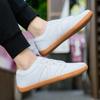 Unisex Sneaker Weite Barfußschuhe Mesh Atmungsaktiv Freizeitschuhe Leichte flache Schuhe Mode Outdoor Freizeitschuhe Herren-Tennisschuhe