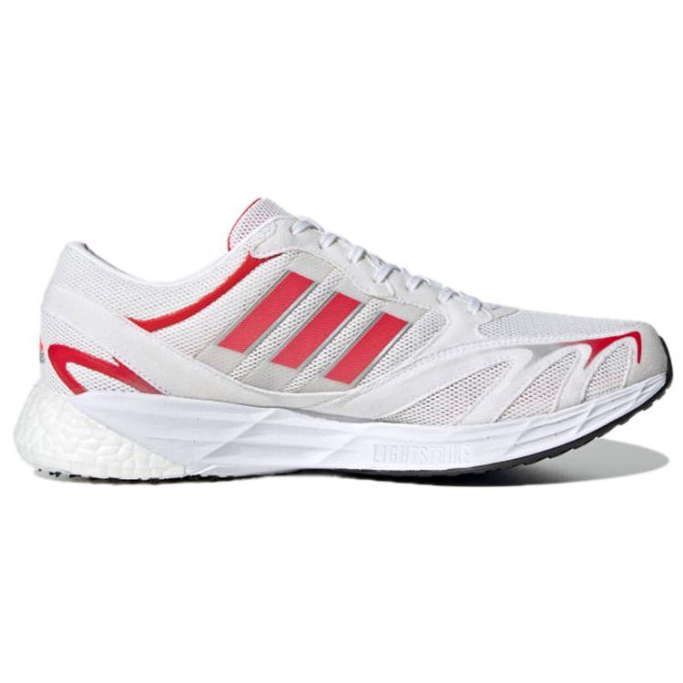 Adidas Adizero Pro V1 DNA White Solar Red Men Sneakers Cloud-White Vivid-Red GX5081