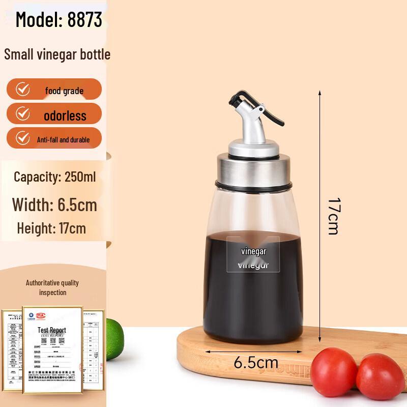 Acrylic Commercial Oil & Vinegar Dispenser