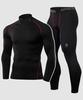 ARMEDES [Set] Men'S Underlayer Turtleneck Tracksuit Top & Bottom Set Ar-151+161 (3 Colors)