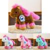 Year Of The Horse Plush Toy Cute Bell Pony Doll Kids Gift For Children