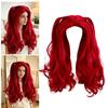 Cosplay Wig for Character Costume, Long Straight Synthetic Hair Wig for Themed Parties and Events