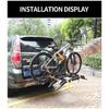2-inch Receiver Bicycle Carrier Stand with Can Carry 2 Bicycles Fits Cars,SUVs,Trucks