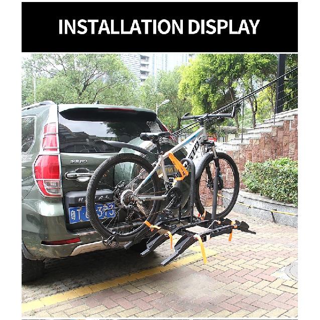 2-inch Receiver Bicycle Carrier Stand with Can Carry 2 Bicycles Fits Cars,SUVs,Trucks