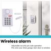 Loud Wireless Door Alarm Security Pin Panic Keypad for Home Office Garage Shed