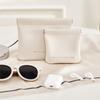 Compact Auto-Close Shrapnel Bag: Earphone, Cable & Cosmetic Portable Storage