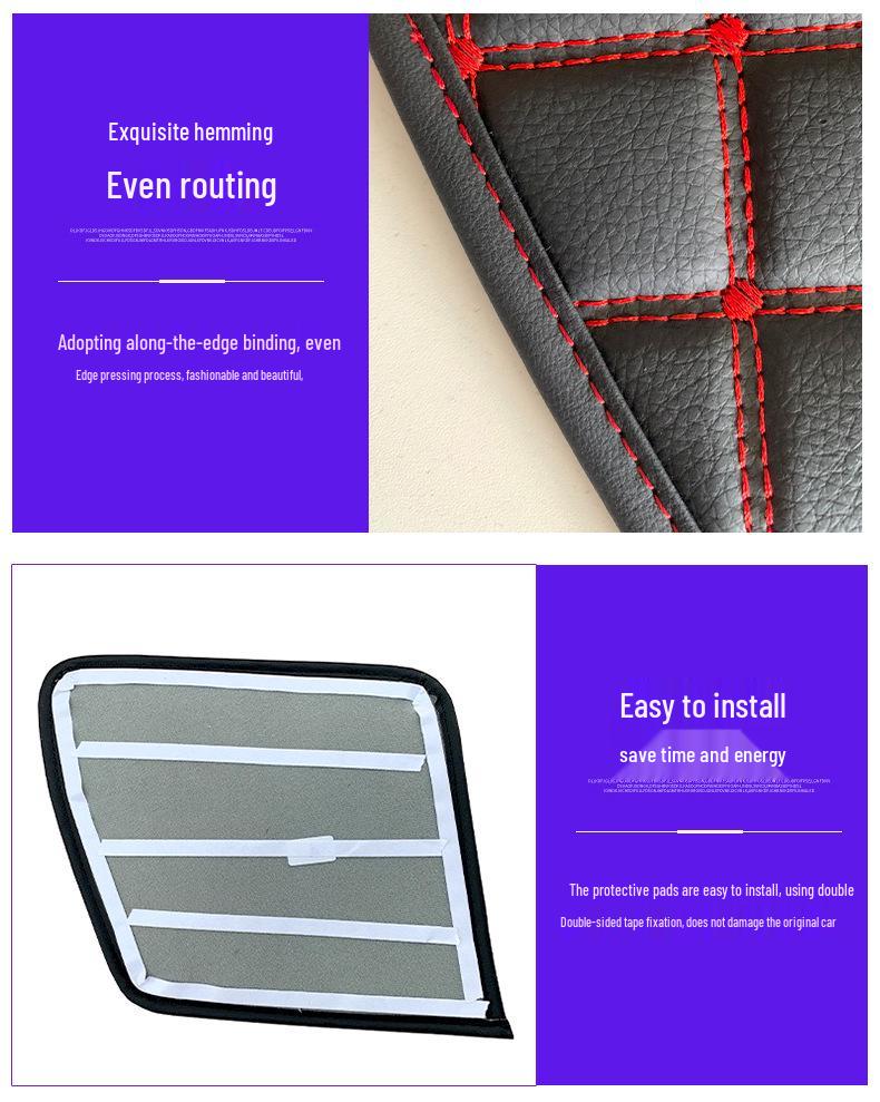 Skoda Kodiaq Seat Belt Pads - Anti-Scratch Car Interior Accessories